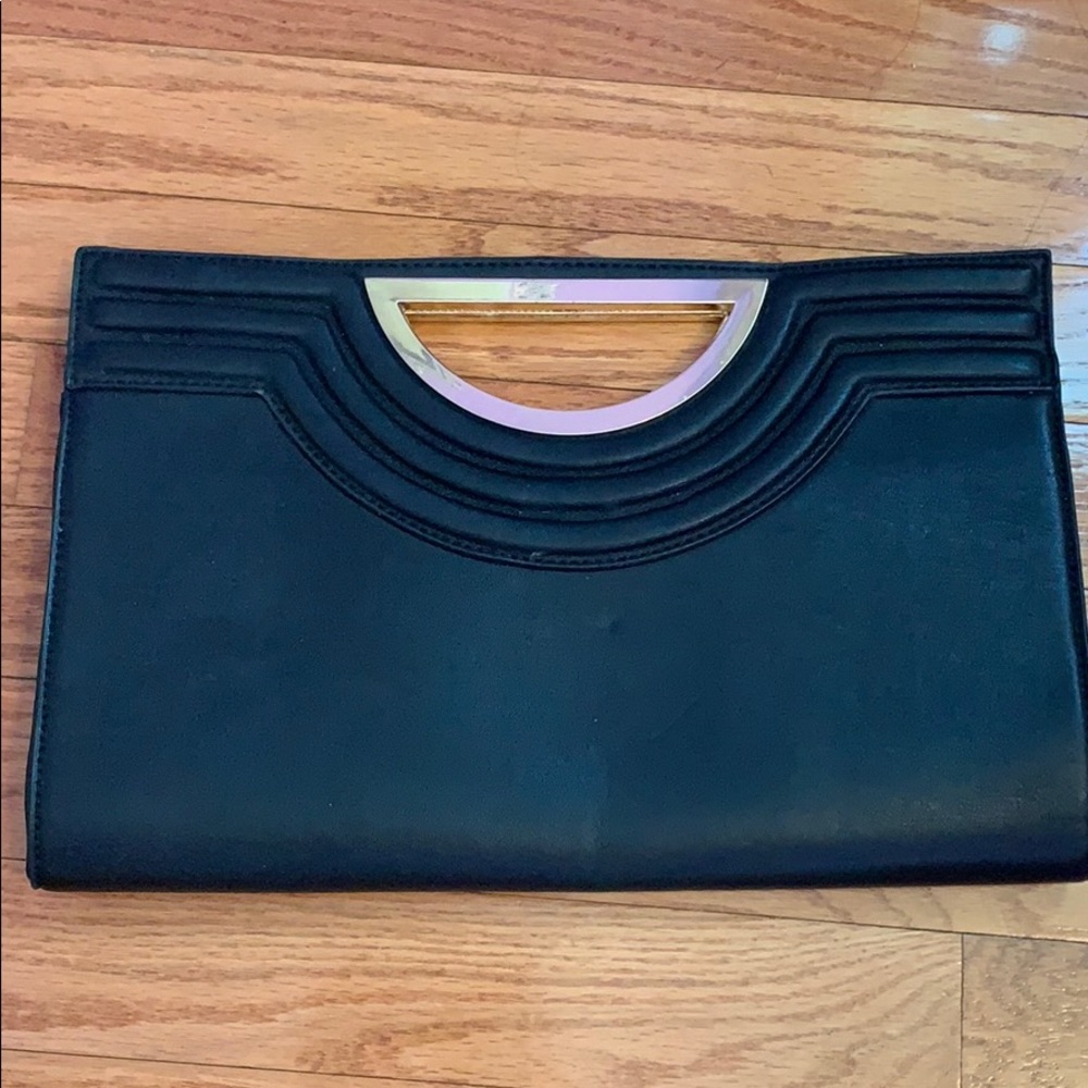 Black hand bag